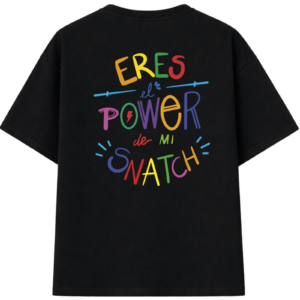 CAMISETA OVERSIZE ERES EL POWER