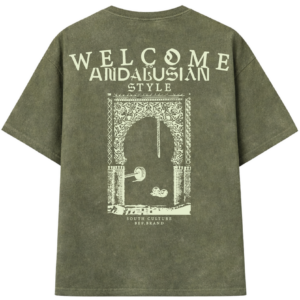 CAMISETA OVERSIZE WELCOME ANDALUSIAN STYLE