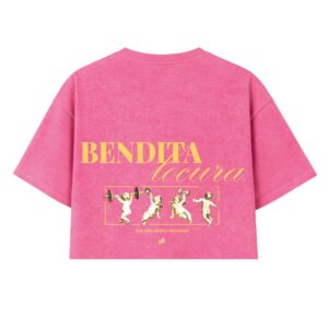 CAMISETA OVERSIZE / CROPTOP BENDITA LOCURA