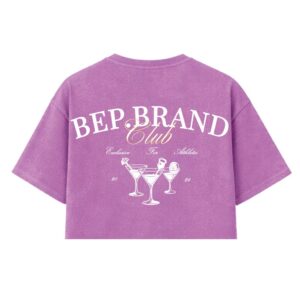 CAMISETA OVERSIZE / CROPTOP BEP BRAND CLUB