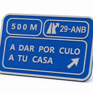 PARCHE "A DAR POR C**LO A TU CASA"