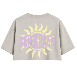 CAMISETA OVERSIZE / CROPTOP ATHLETE VIBES