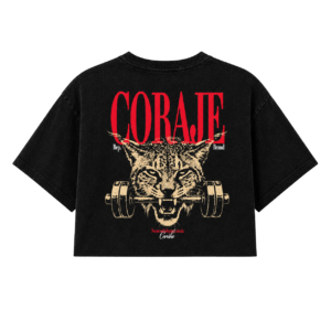 CAMISETA CROPTOP CORAJE