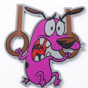 PARCHE "AGALLAS, EL PERRO COBARDE"
