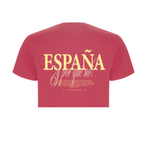 CAMISETA REGULAR CROPTOP ¿Y POR QUÉ NO? CAMPEONES DEL MUNDO